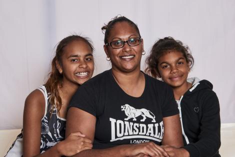 Potrait of Jennifer, Nikita and Saarys